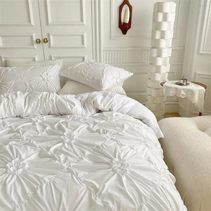 Beddengoed Set - LuxeDream - Pinch Pleated - Boho Chic Design