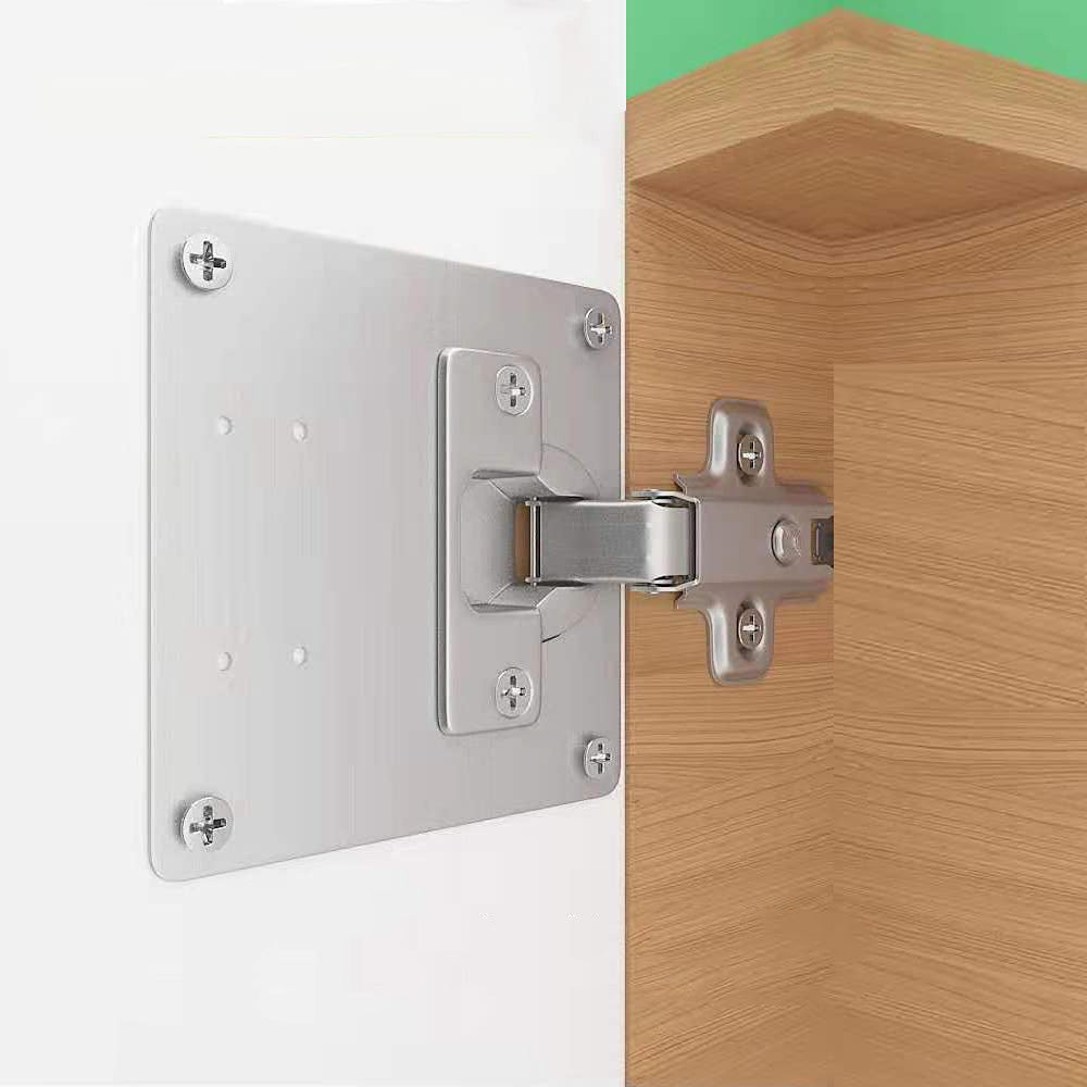 Keuken Scharnier Reparatie Kit - FixMaster - Duurzaam Plaat - Eenvoudige Installatie