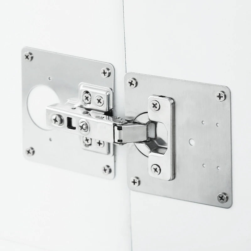 Keuken Scharnier Reparatie Kit - FixMaster - Duurzaam Plaat - Eenvoudige Installatie