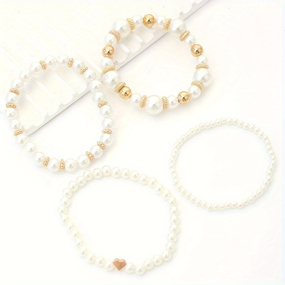 Armband Set - Pearluxe - Stijlvol Design - Elegante Mode
