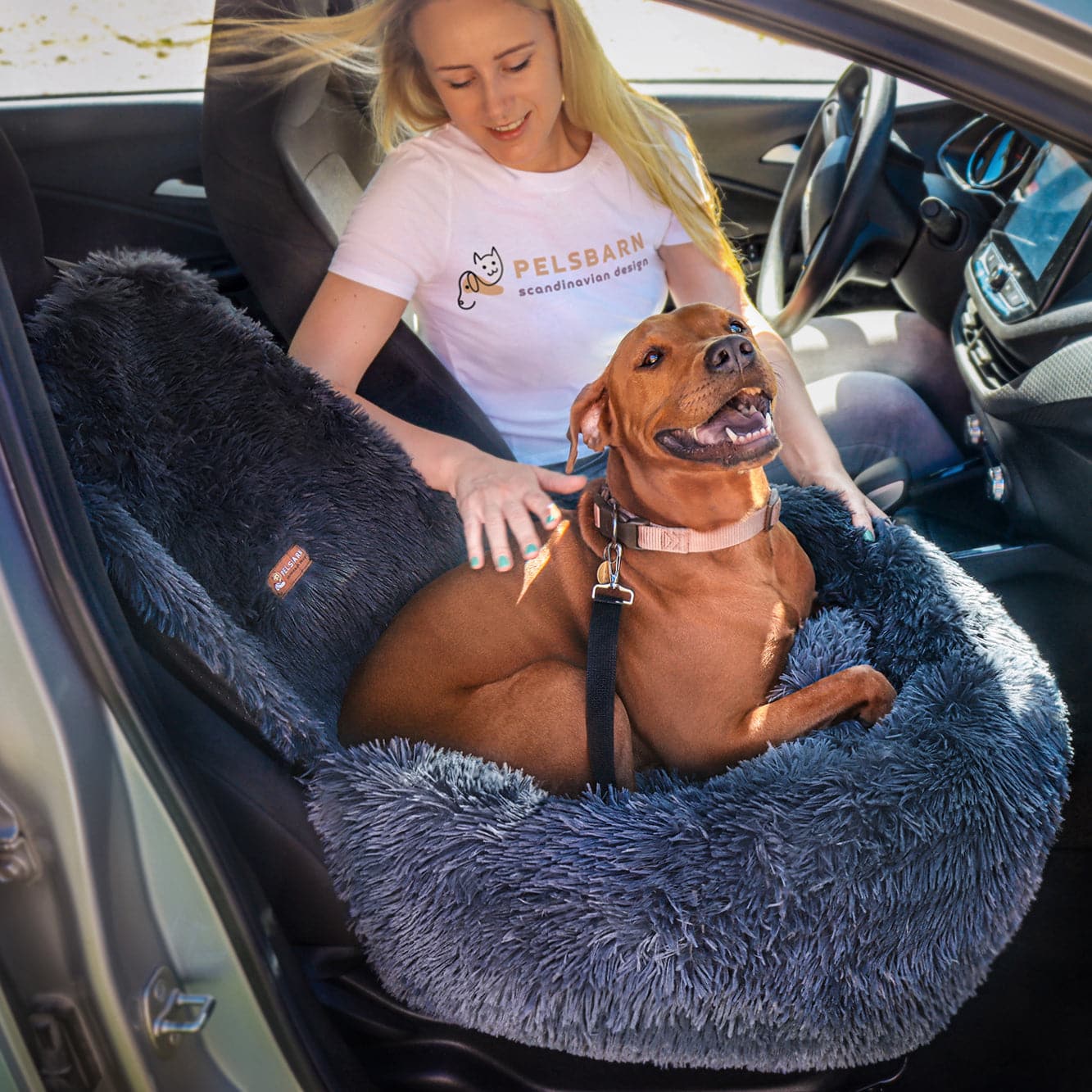 Honden Autostoel - TravelBuddy - Veilige Ontwerp - Eenvoudig te Installeren