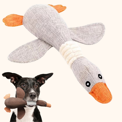 Honden Pluche Gans Speelgoed - GooseBuddy - Piepend Plezier - Zachte Textuur