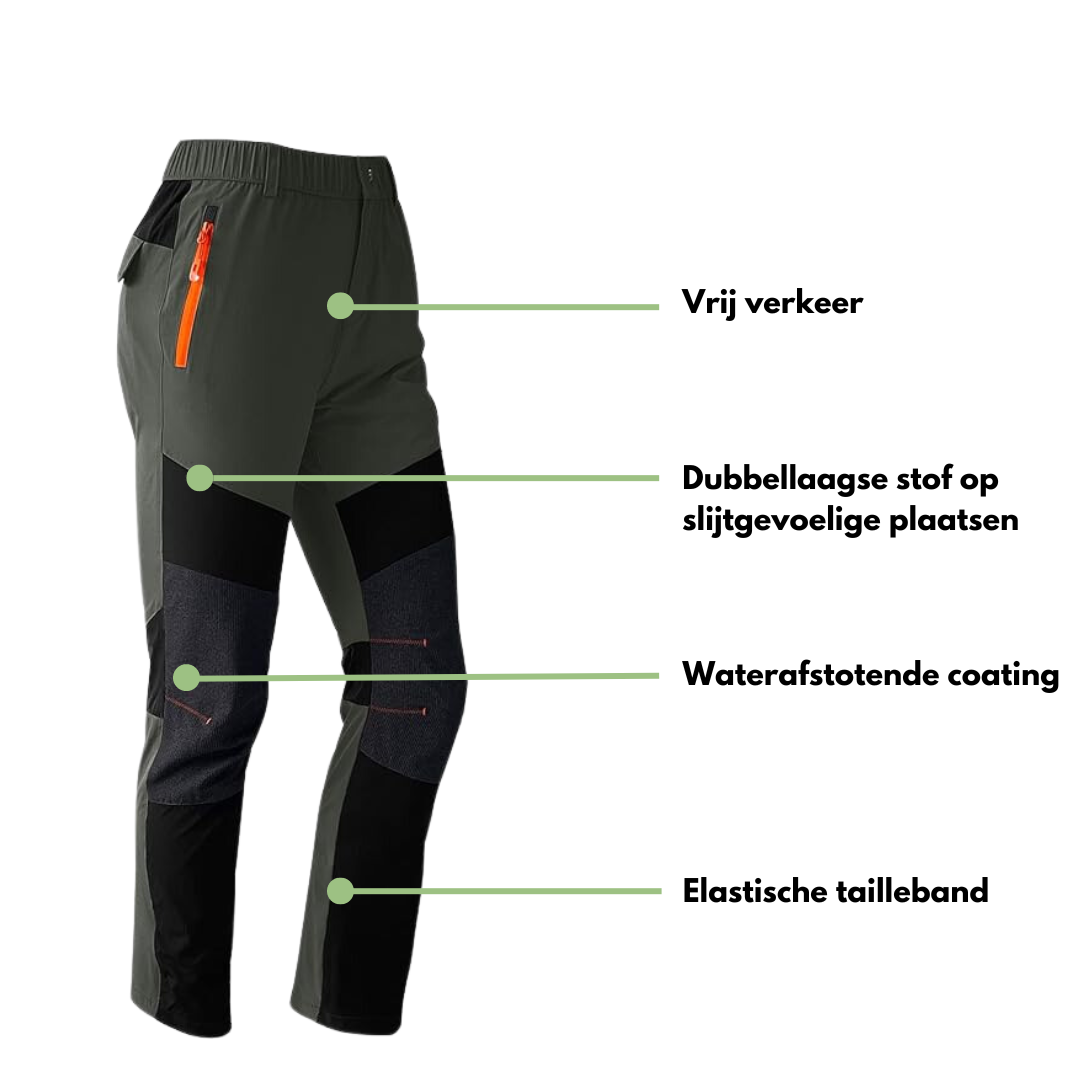 Buitenbroeken - TrekPro - Waterdichte Ontwerp - Ademend Comfort