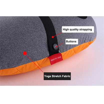 Opblaasbaar Reiskussen - AirRest - Comfortabel Ontwerp - Nekverlichting