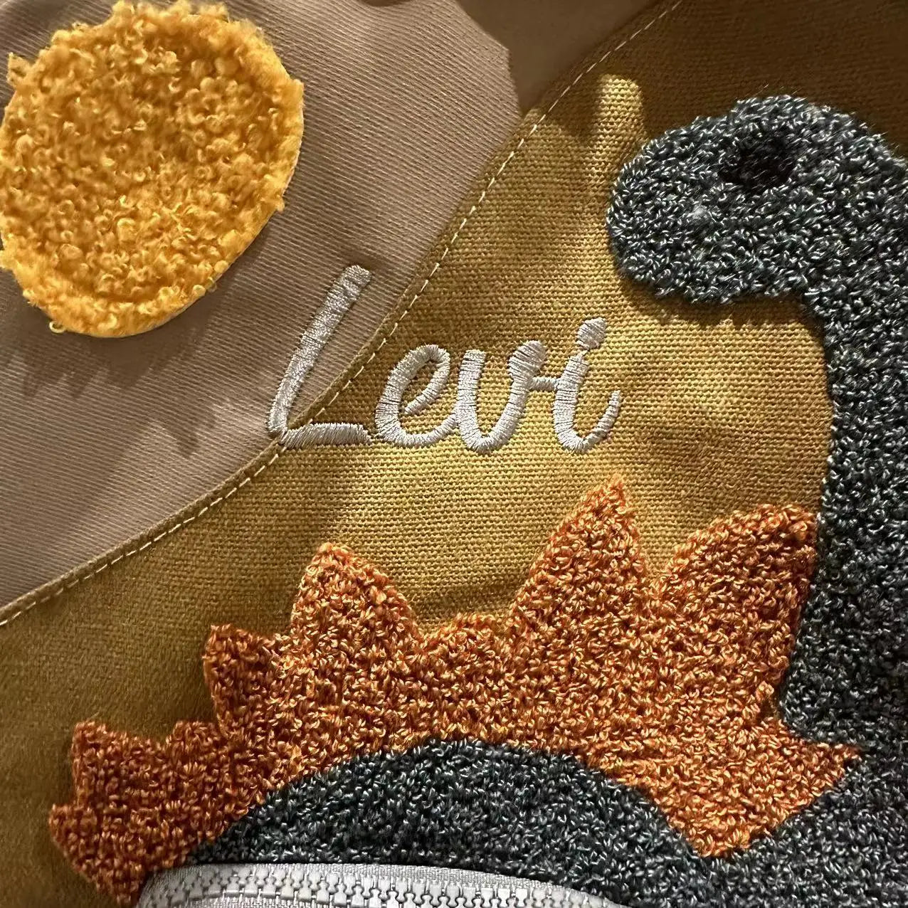 Kinderrugzak - DinoPack - Gepersonaliseerd Design - Duurzaam Canvas