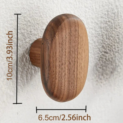 Kapstok - WoodCraft - Walnoothout Design - Ruimtebesparend Opbergen