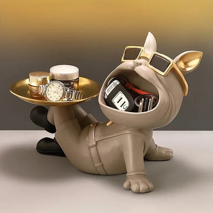 Decoratieschaal - Bulldogia - Leuk Ontwerp - Stijlvol Woonaccessoire