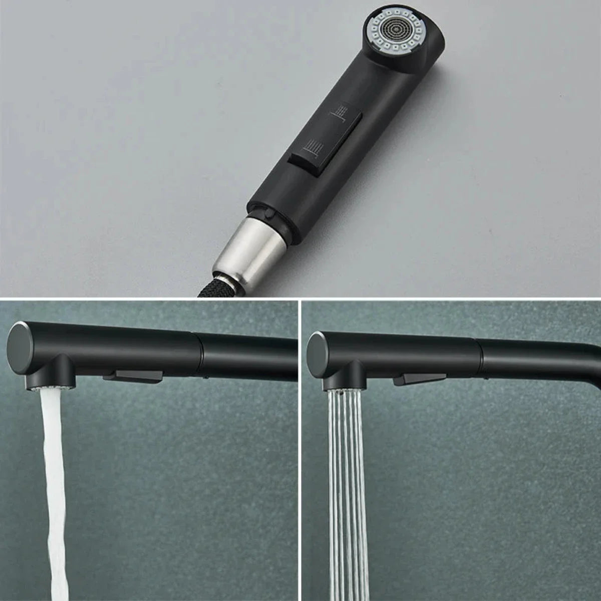 Keukenkraan - FlexiTap - Uittrekbare Tuit - Roestvrijstaal