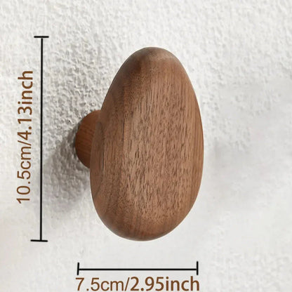 Kapstok - WoodCraft - Walnoothout Design - Ruimtebesparend Opbergen