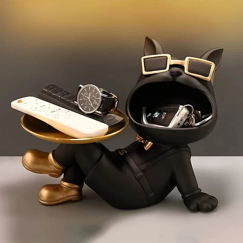 Decoratieschaal - Bulldogia - Leuk Ontwerp - Stijlvol Woonaccessoire