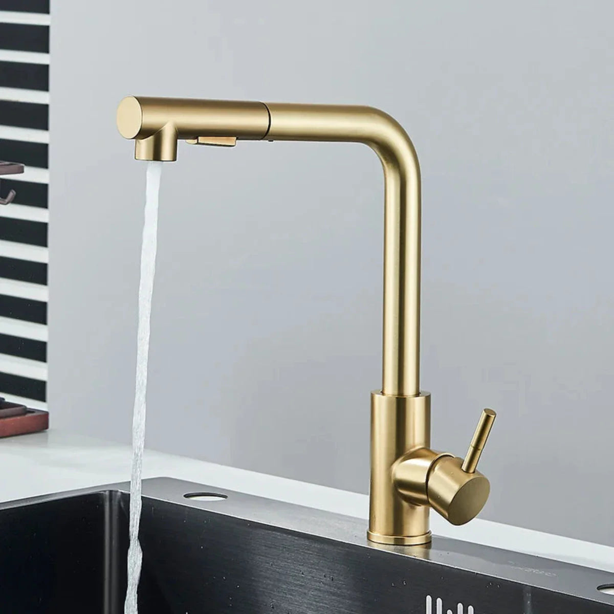 Keukenkraan - FlexiTap - Uittrekbare Tuit - Roestvrijstaal