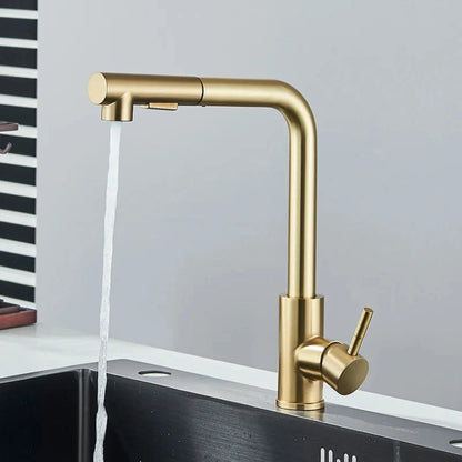 Keukenkraan - FlexiTap - Uittrekbare Tuit - Roestvrijstaal