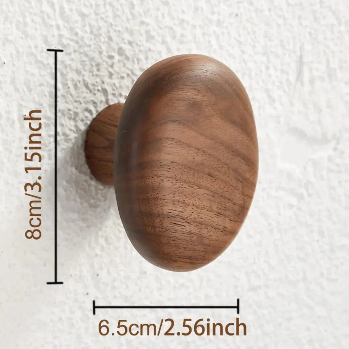 Kapstok - WoodCraft - Walnoothout Design - Ruimtebesparend Opbergen