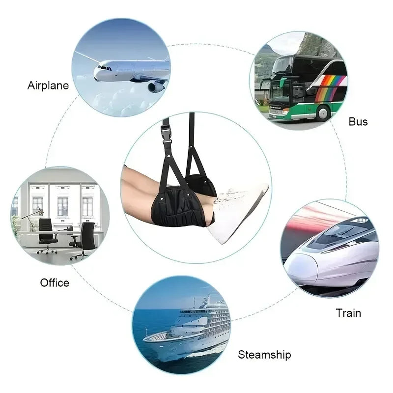 Reisvoetsteun - RestEase - Comfortabele Ondersteuning - Beenhulp