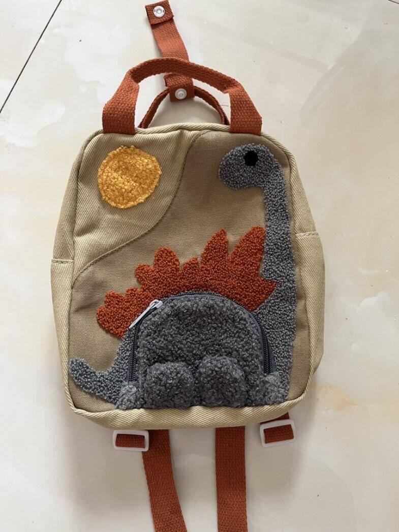 Kinder Rugzak - EcoTote - Handgemaakt Ontwerp - Trendy Borduurwerk