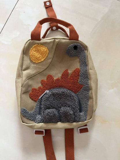 Kinder Rugzak - EcoTote - Handgemaakt Ontwerp - Trendy Borduurwerk