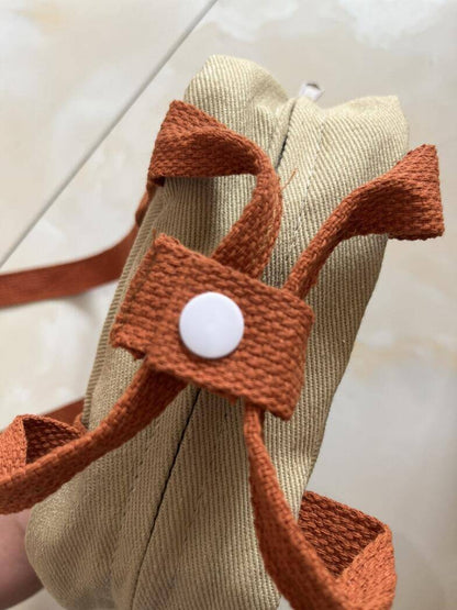 Kinder Rugzak - EcoTote - Handgemaakt Ontwerp - Trendy Borduurwerk