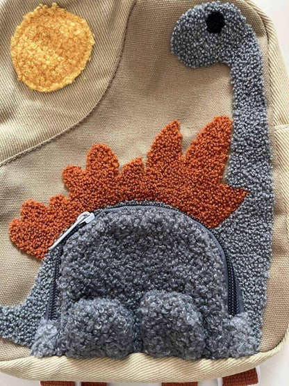 Kinder Rugzak - EcoTote - Handgemaakt Ontwerp - Trendy Borduurwerk