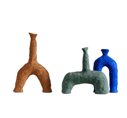 Keramische Vaas - FaylaArt - Elegant Ontwerp - Decoratief Huis