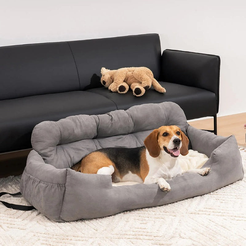 Luxe Honden Autobed - CozyRide - Pluche Comfort - Veilige Ontwerp