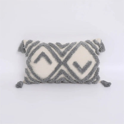 Decoratieve Kussenhoes - VivaHome - Boho Tufted - Marokkaanse Flair