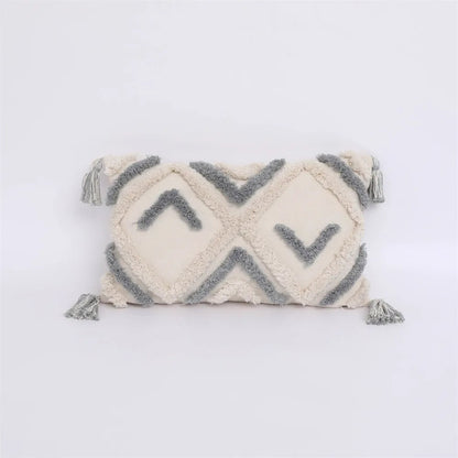 Decoratieve Kussenhoes - VivaHome - Boho Tufted - Marokkaanse Flair