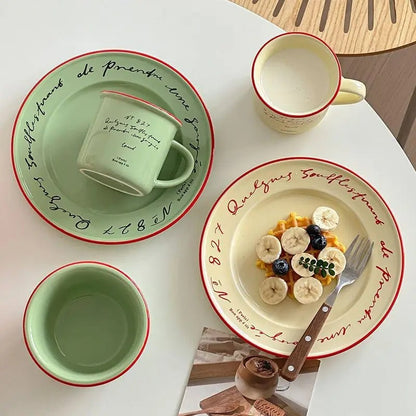 Bord - ElegantWare - Fijn Porselein - Klassiek Design