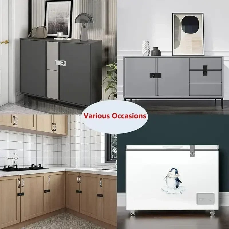 Sleutelloos Combinatieslot – Beveiliging zonder Sleutels voor Deuren, Kasten & Kluisjes