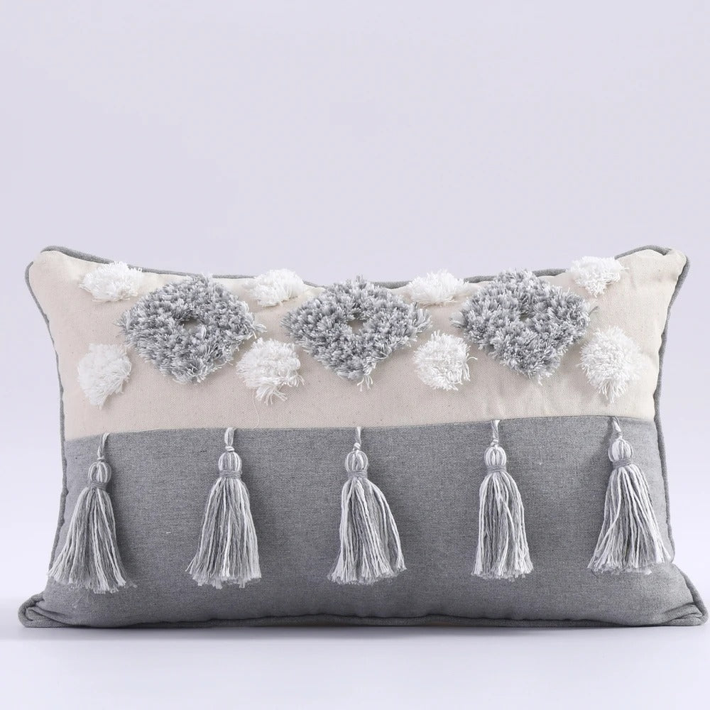 Decoratieve Kussenhoes - VivaHome - Boho Tufted - Marokkaanse Flair