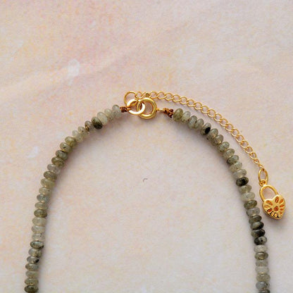 Kralen Hart Ketting - Auravie - Healing Kristal Design - Boho Sieraden Cadeau