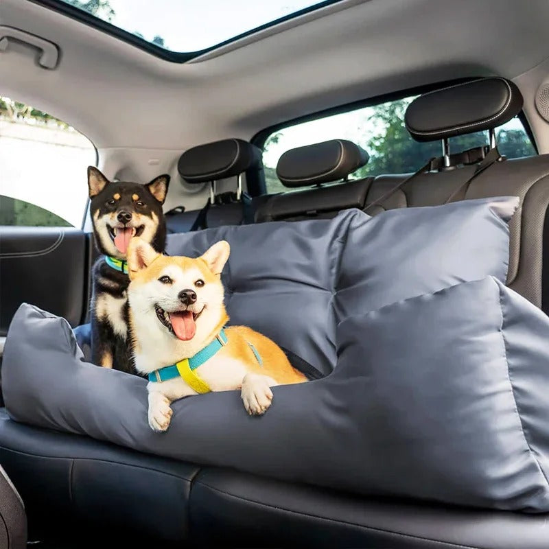 Luxe Honden Autobed - CozyRide - Pluche Comfort - Veilige Ontwerp