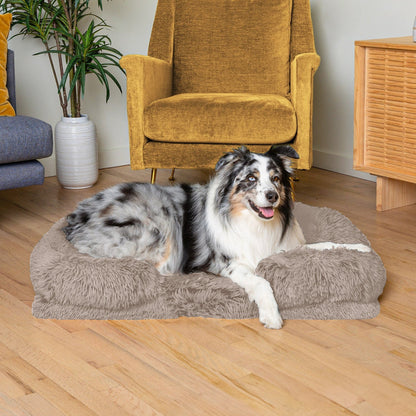 Orthopedisch Hondenbed - PawsNest - Kalmerende Ondersteuning - Ultiem Zacht Comfort