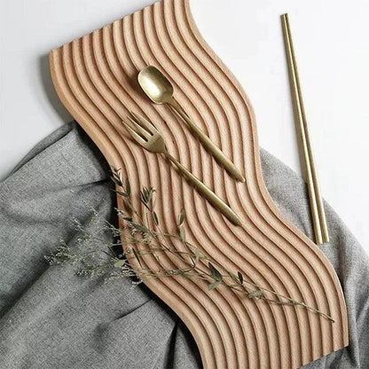 Houten Dienblad - DecorWood - Moderne Platter - Stijlvol Keukengerei