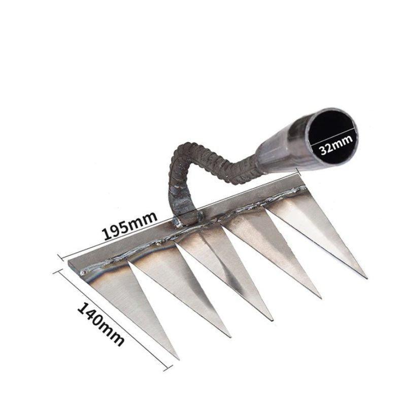 Tuinhark - WeedMaster - RVS - Efficiënt Grond Losmaken