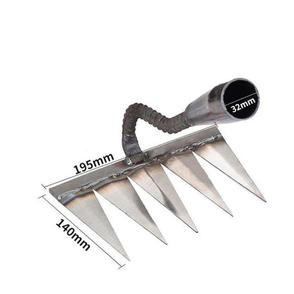 Tuinhark - WeedMaster - RVS - Efficiënt Grond Losmaken