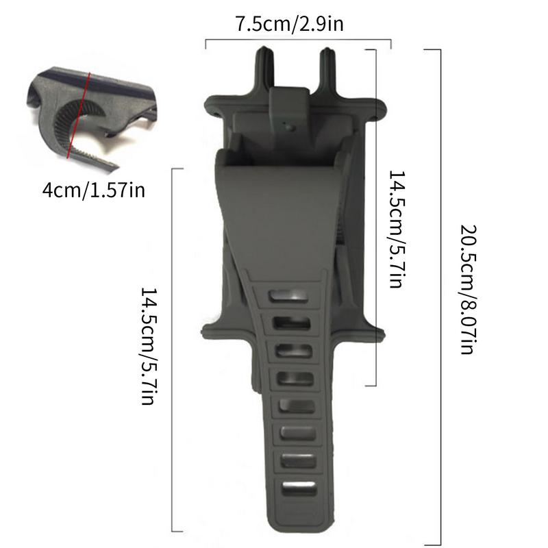 Fiets Telefoonhouder - RideSecure - Verstelbare Grip - 360° Draaibaar