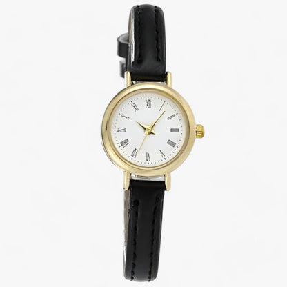 Klein Rond Horloge - TimeCraft - Chic Design - Dagelijkse Elegant