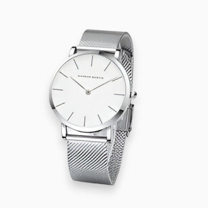 Dames Titanium Horloge - Elantra - Elegante Jurk Stijl - Luxe Lichtgewicht Ontwerp