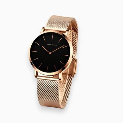 Dames Titanium Horloge - Elantra - Elegante Jurk Stijl - Luxe Lichtgewicht Ontwerp