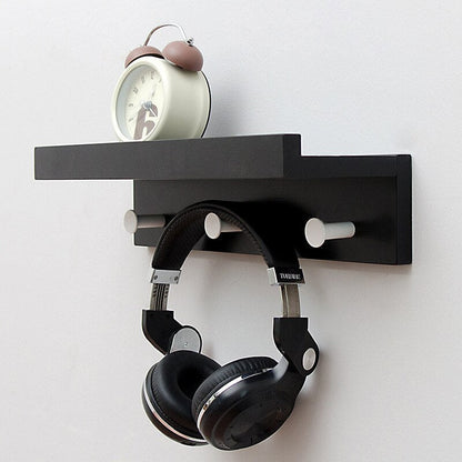 Wandplank - StoreMax - Kapstok Haken - Wandgemonteerde Rek