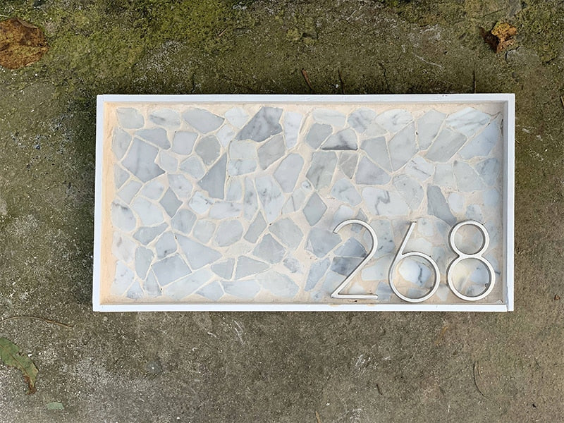 Huisnummers - SilverLine - Modern Design - Duurzaam Materiaal