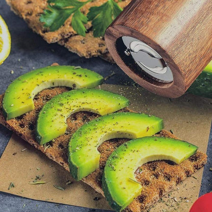 Zout- en pepermolen - SpiceLoom - Verstelbare maalgraad - Elegante houten afwerking