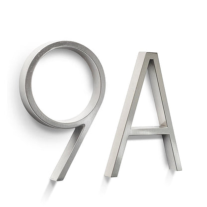 Huisnummers - SilverLine - Modern Design - Duurzaam Materiaal