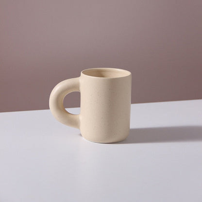 Keramische Mok - PureCup - Geometrisch Ontwerp - Elegante Woondecoratie