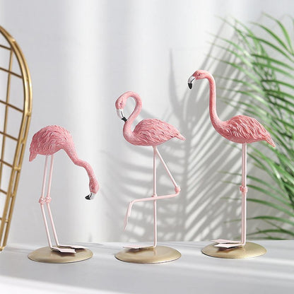 Beeldjes - TropiCharm - Exotisch Design - Flamingo Decor