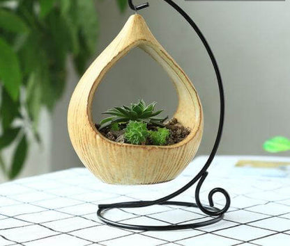 Glazen Vaas - AeroPot - Modern Design - Geometrische Plantenbak