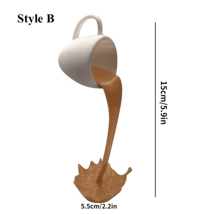 Koffiekop - FloatBrew - Creatief Design - Zwevende Decor