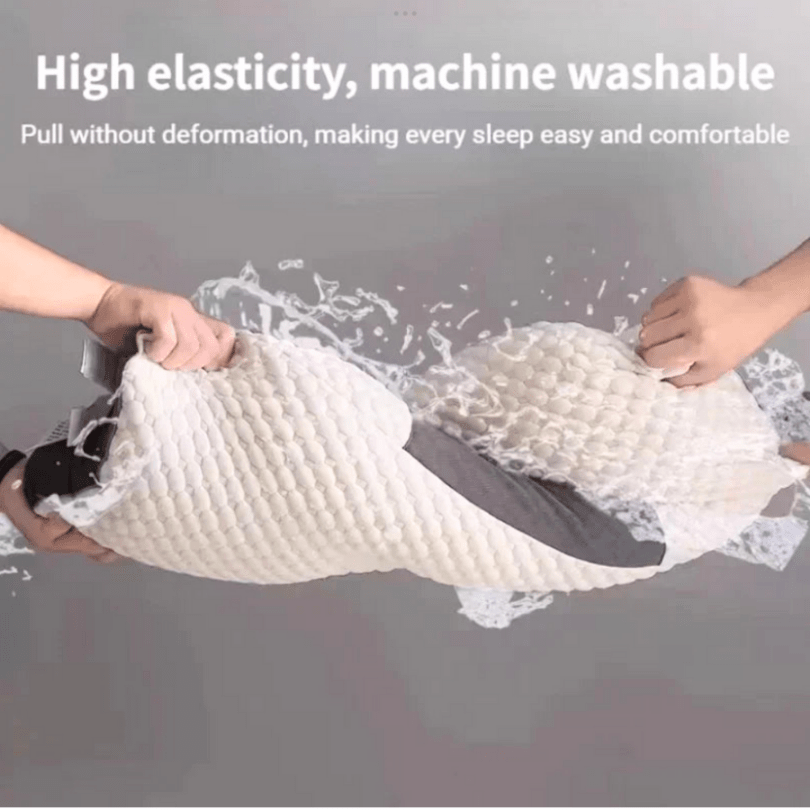 Cervicaal Kussen - SleepEase - Sojavezel Ondersteuning - Ademend Comfort