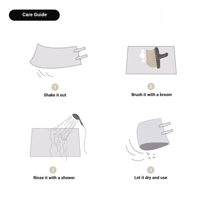 Vloermat - LuxeWeave - Waterabsorberend - Antislip Ontwerp