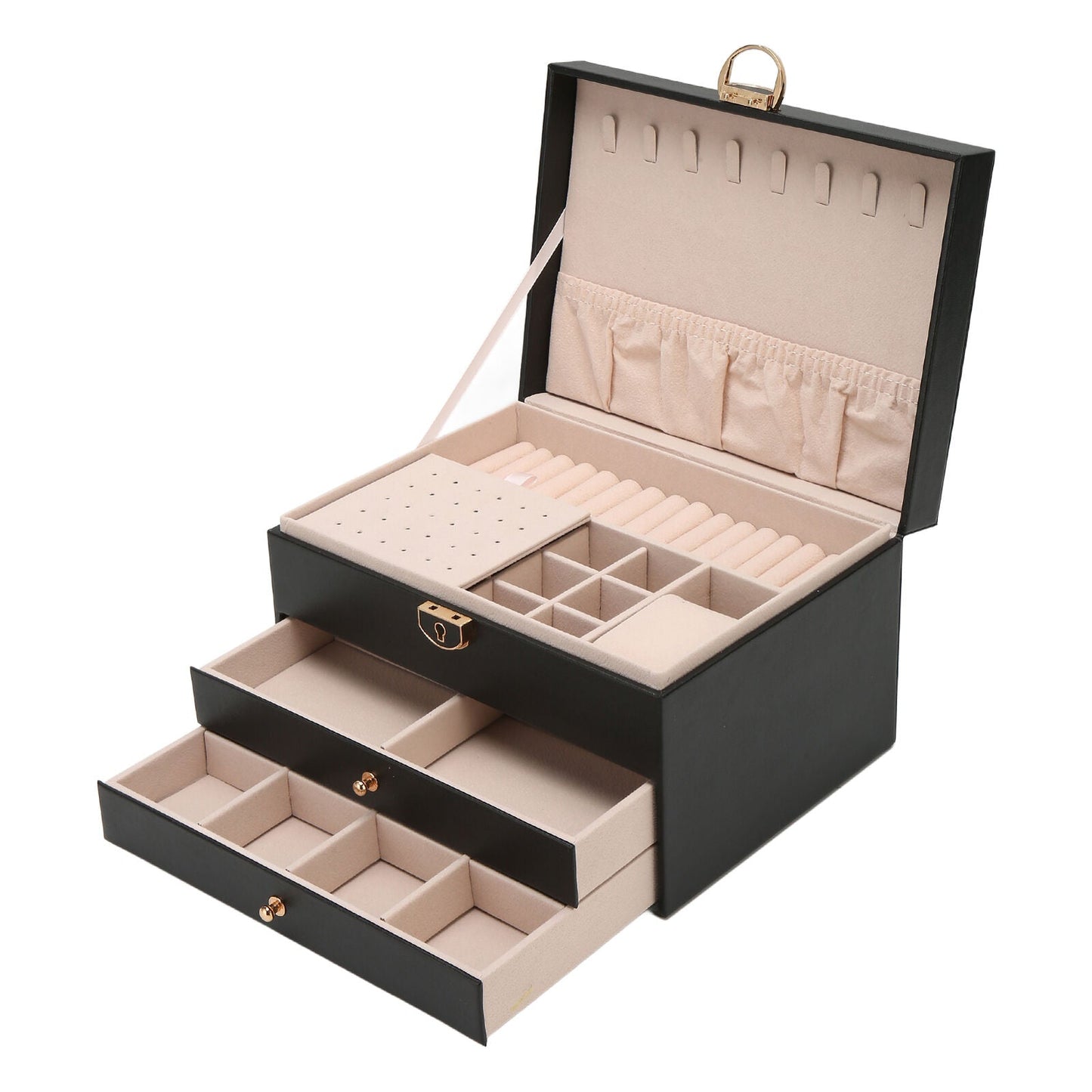 Sieradendoos - LuxiBox - Meerdere Lagen Opslag - Elegante Organizer